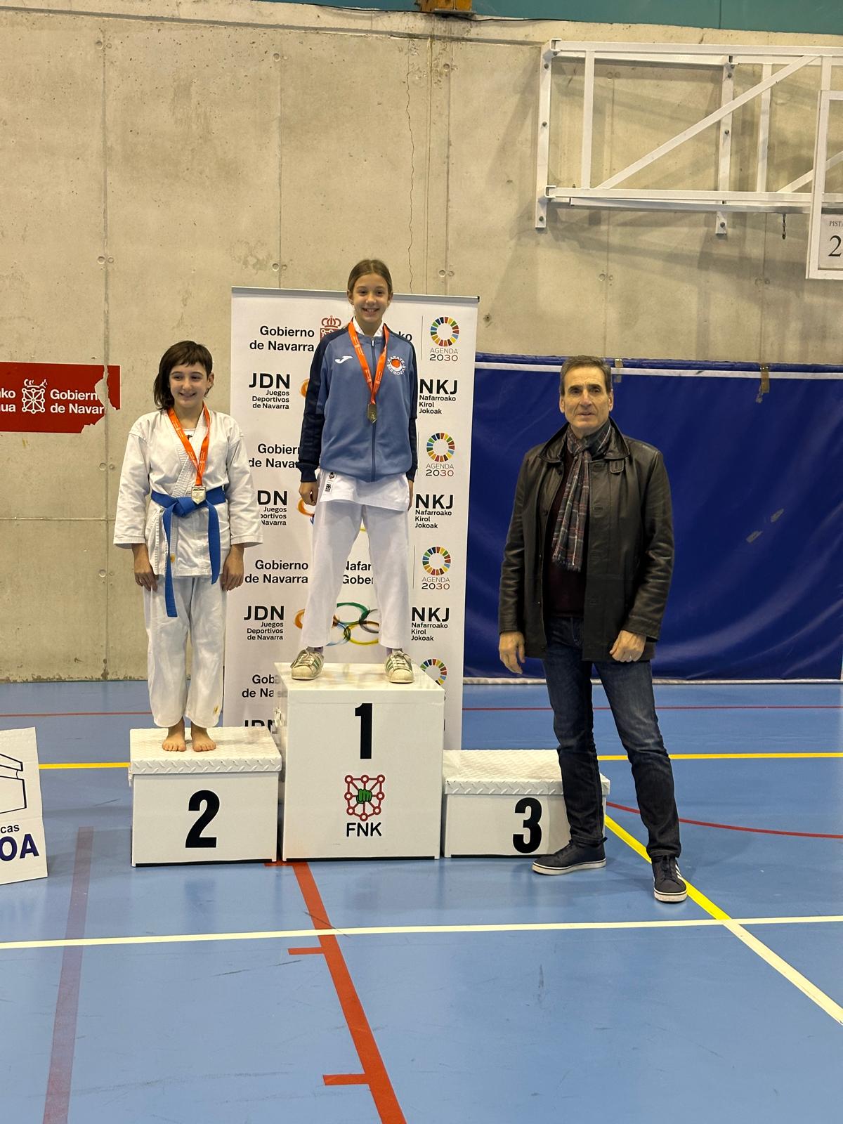Resultados Campeonato Navarro Alevín y JDN Kumite Infantil y Juvenil
